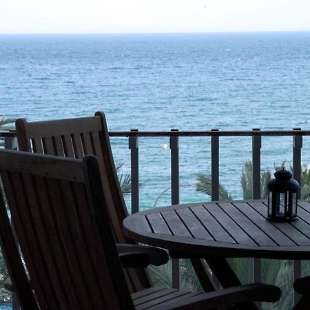 Apartamento Con Vistas Al Mar. Primera Linea De Playa. 아구아둘세 외부 사진