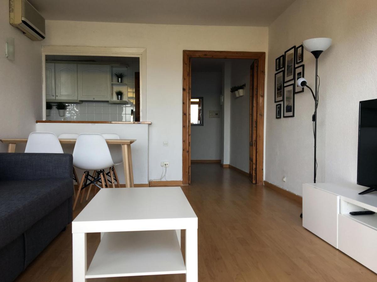 Apartamento Con Vistas Al Mar. Primera Linea De Playa. 아구아둘세 외부 사진