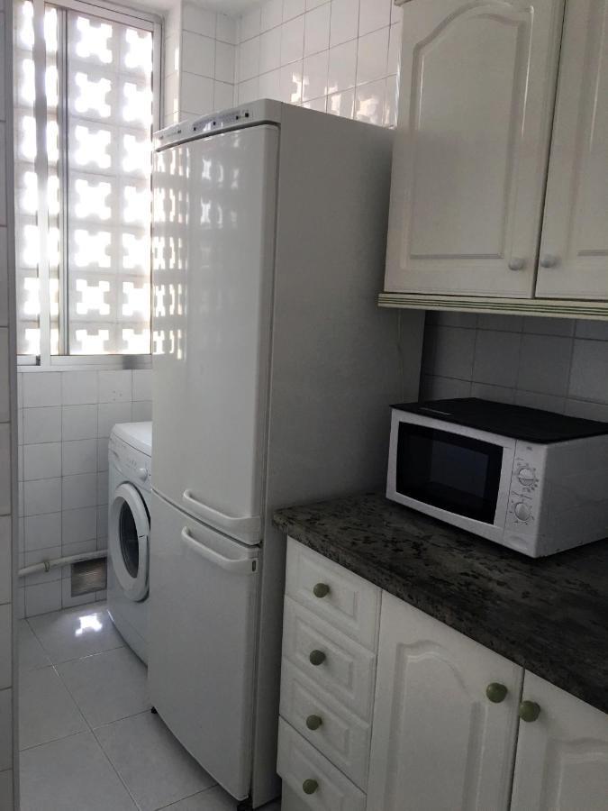 Apartamento Con Vistas Al Mar. Primera Linea De Playa. 아구아둘세 외부 사진