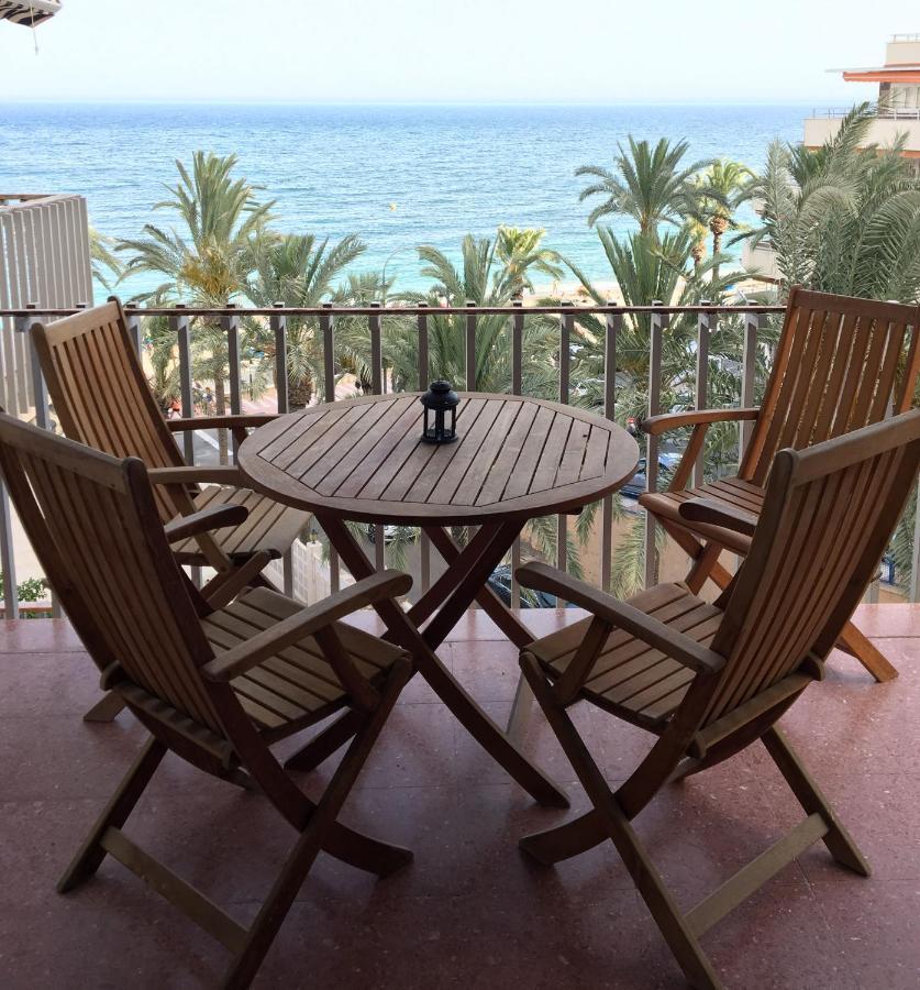 Apartamento Con Vistas Al Mar. Primera Linea De Playa. 아구아둘세 외부 사진